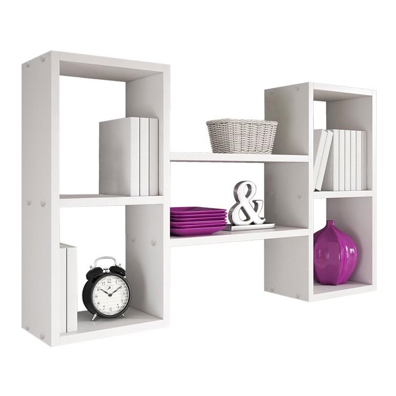Vägghylla TRIO 60x102 cm vit