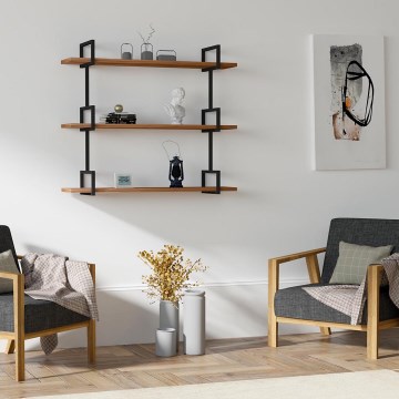 Vägghylla URAS 76x90 cm furu