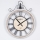 Väggklocka 1xAA diameter 40 cm beige