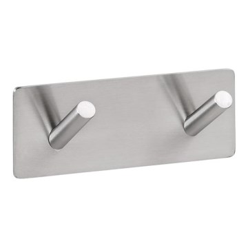 Väggkrok 11,5 x 4,5 cm, rostfritt stål/silver