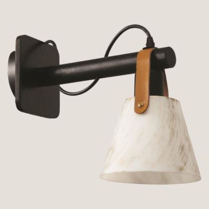 Vägglampa 1xE27/40W/230V vit
