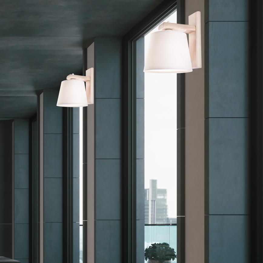 Vägglampa 1xE27/60W/230V ek - FSC certifierade