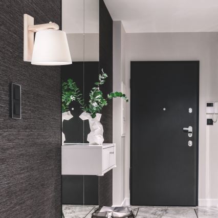Vägglampa 1xE27/60W/230V ek - FSC certifierade