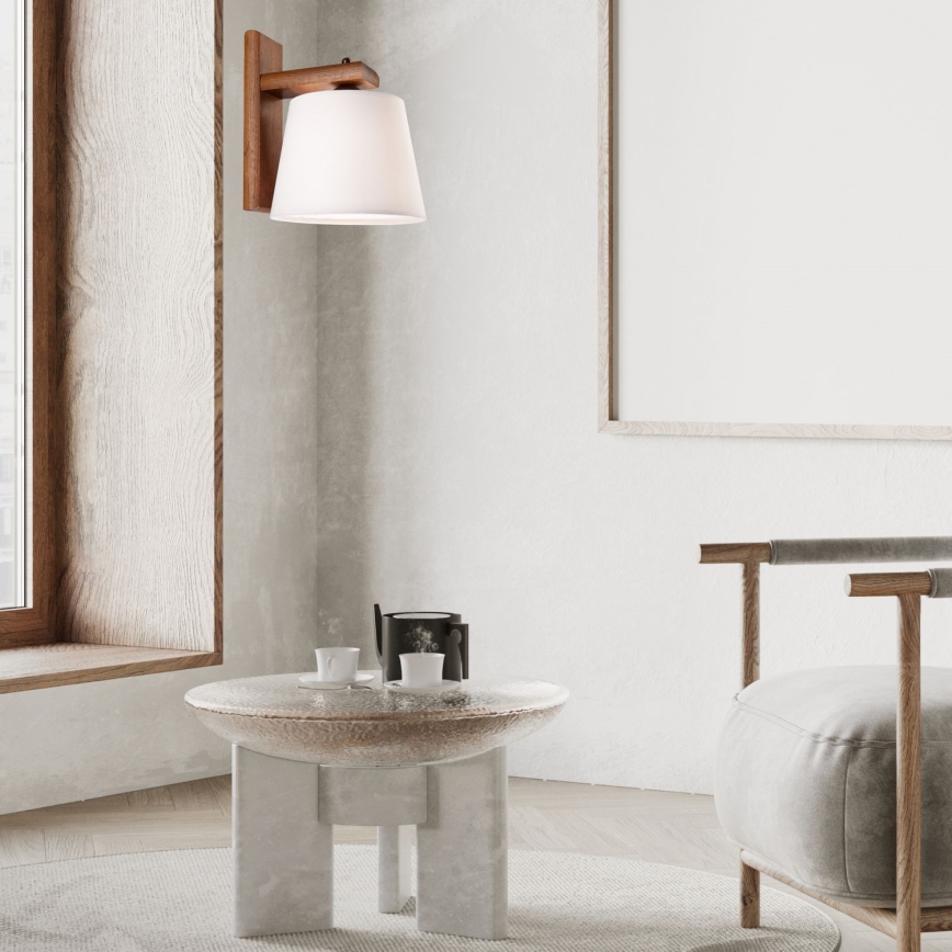 Vägglampa 1xE27/60W/230V ek - FSC certifierade