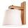 Vägglampa 1xE27/60W/230V ek - FSC certifierade