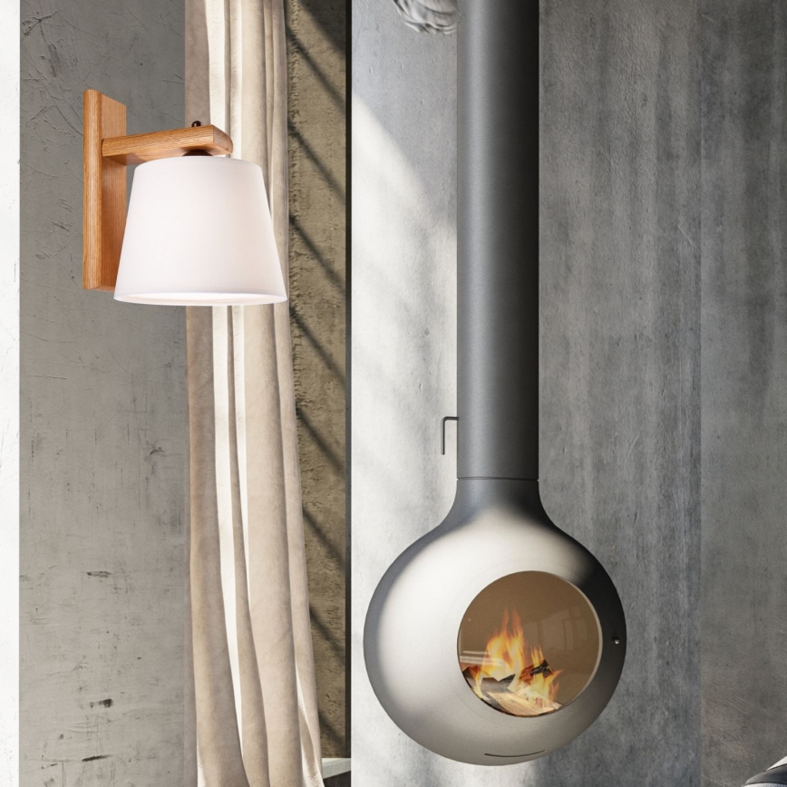 Vägglampa 1xE27/60W/230V ek - FSC certifierade