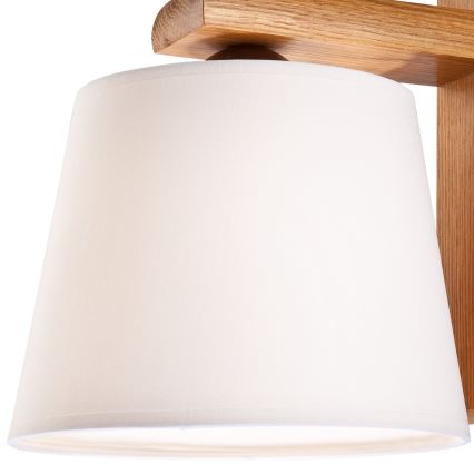 Vägglampa 1xE27/60W/230V ek - FSC certifierade