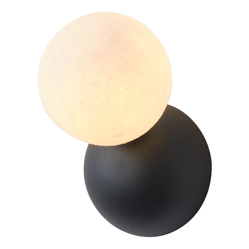 Vägglampa 1xG9/25W/230V svart