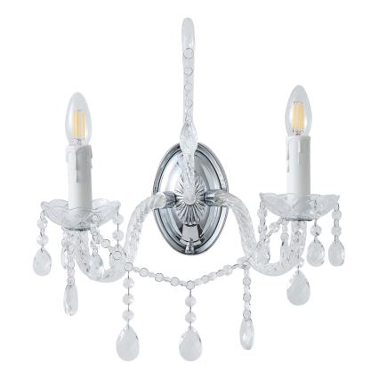Vägglampa 2xE14/15W/230V