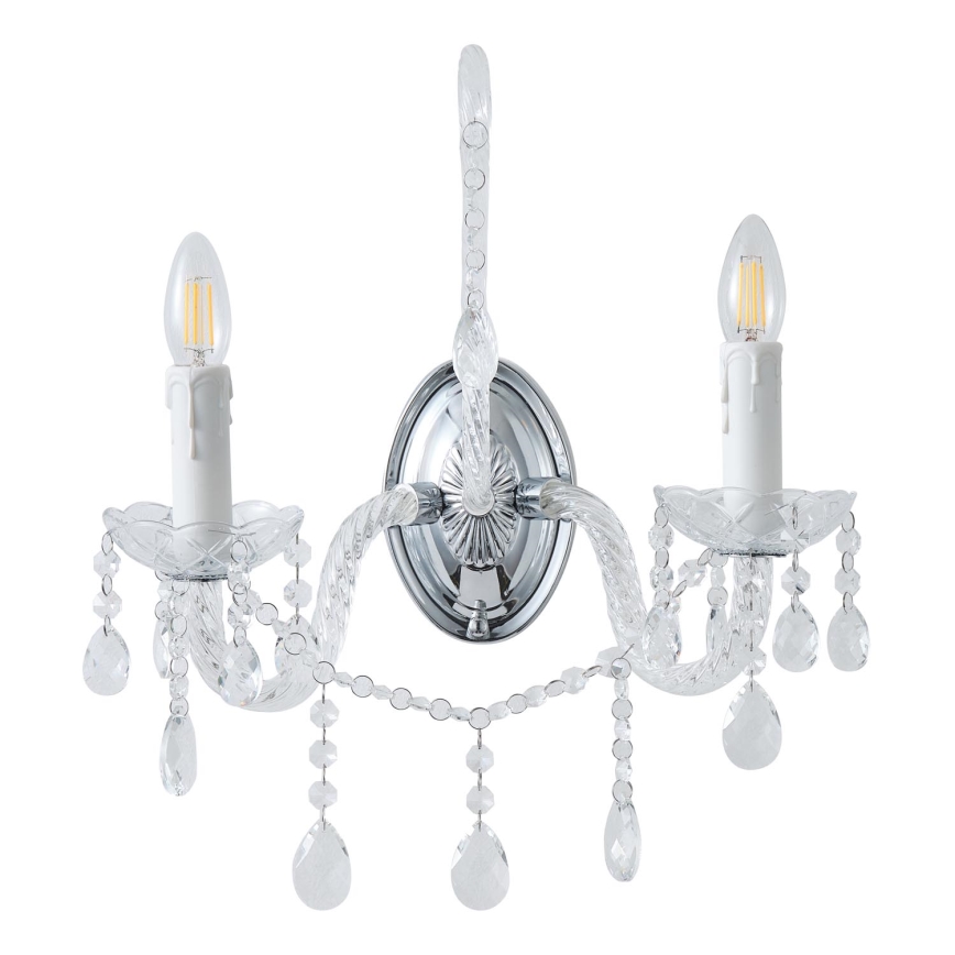 Vägglampa 2xE14/15W/230V