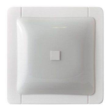 Vägglampa 3xE27/20W/230V vit/bok