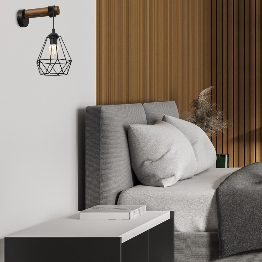 Vägglampa  ACERO 1xE27/60W/230V