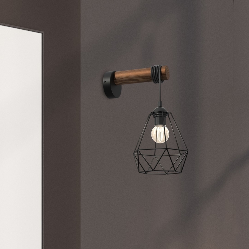 Vägglampa  ACERO 1xE27/60W/230V
