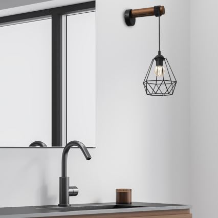 Vägglampa  ACERO 1xE27/60W/230V