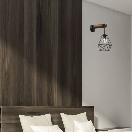 Vägglampa  ACERO 1xE27/60W/230V