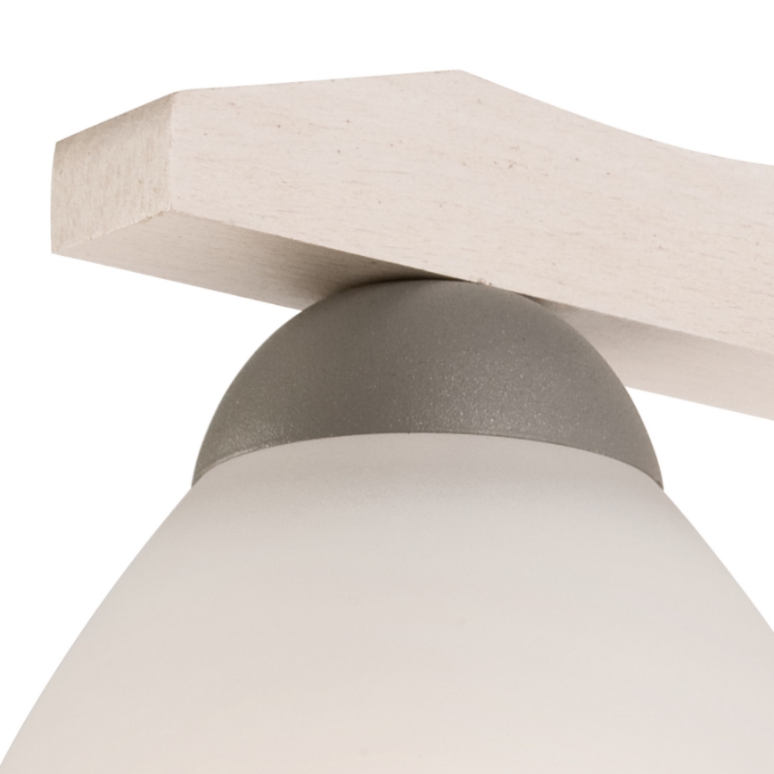 Vägglampa ADRIANO 1xE27/60W/230V bok - FSC certifierade