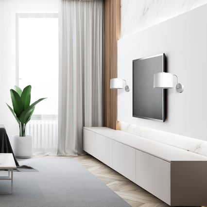 Vägglampa  ALBION 1xE27/60W/230V