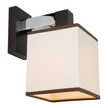 Vägglampa AMELIA 1xE27/60W/230V bok - FSC certifierade