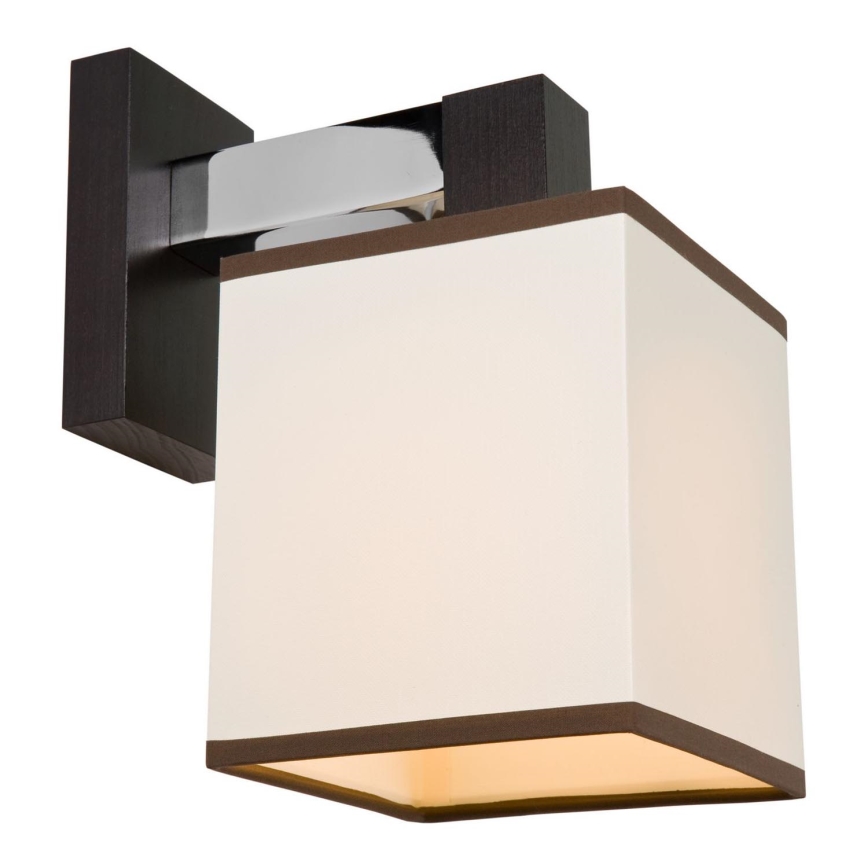 Vägglampa AMELIA 1xE27/60W/230V bok - FSC certifierade