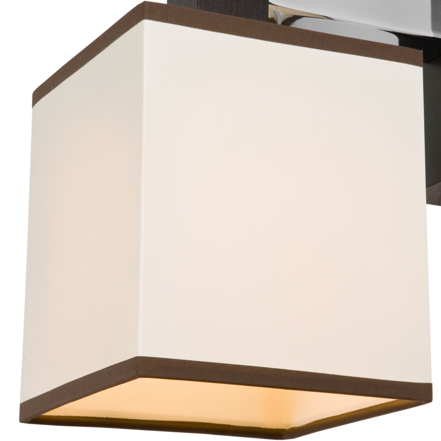 Vägglampa AMELIA 1xE27/60W/230V bok - FSC certifierade