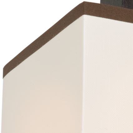 Vägglampa AMELIA 1xE27/60W/230V bok - FSC certifierade