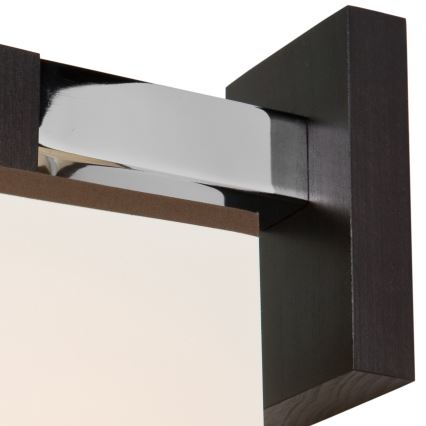 Vägglampa AMELIA 1xE27/60W/230V bok - FSC certifierade