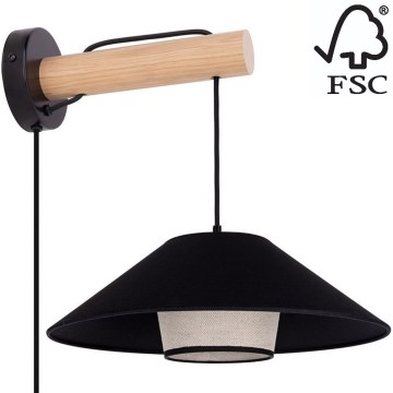 Vägglampa AMIGO 1xE27/25W/230V ek – FSC certifierade