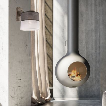 Vägglampa ANDREA 1xE27/60W/230V bok - FSC certifierade
