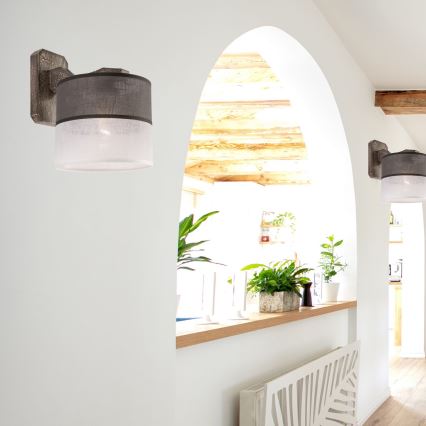 Vägglampa ANDREA 1xE27/60W/230V bok - FSC certifierade