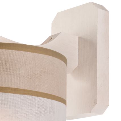 Vägglampa ANDREA 1xE27/60W/230V bok
