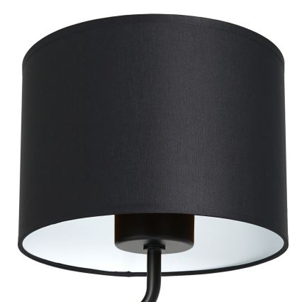 Vägglampa ARDEN 1xE27/60W/230V svart/vit
