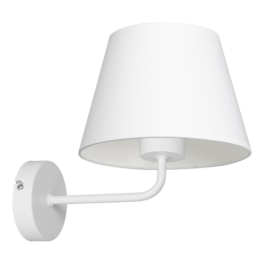 Vägglampa ARDEN 1xE27/60W/230V vit