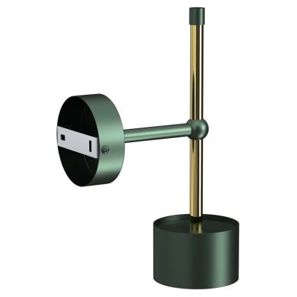 Vägglampa  ARENA 1xGX53/11W/230V grön/gold