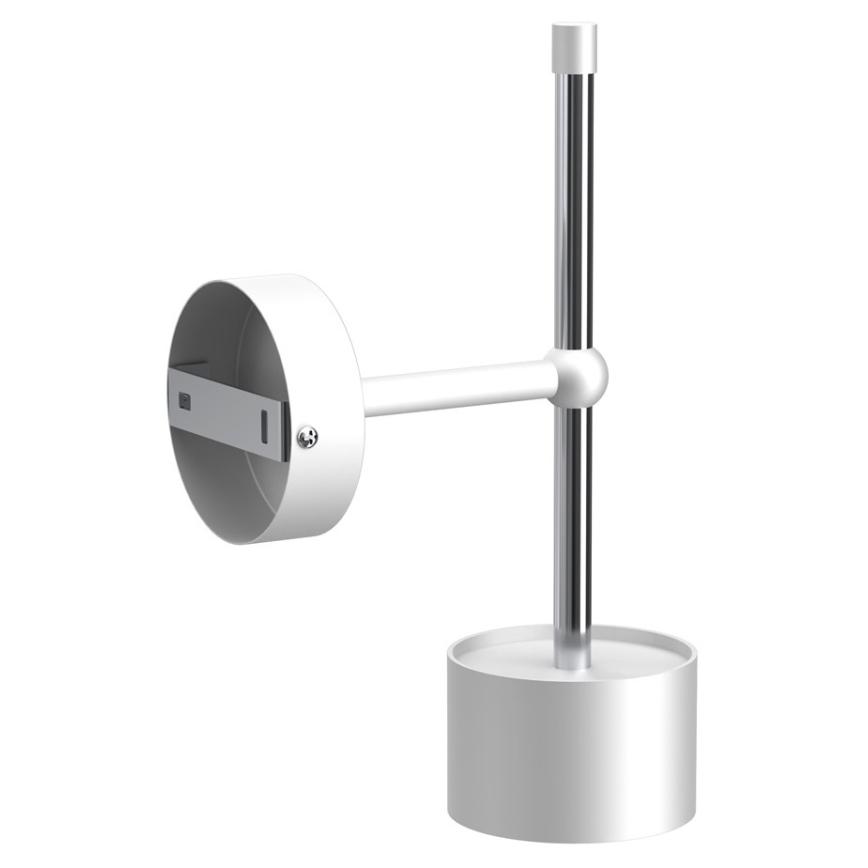 Vägglampa ARENA 1xGX53/11W/230V vit/skinande krom