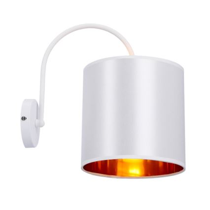 Vägglampa ATLANTA 1xE27/40W/230V vit