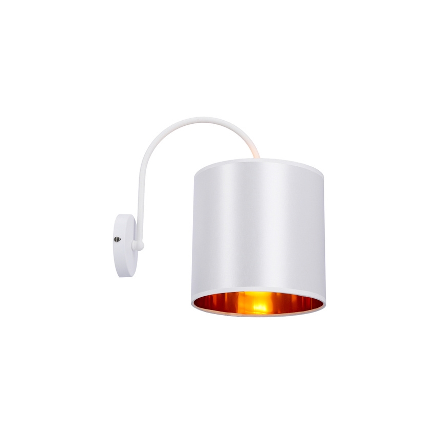 Vägglampa ATLANTA 1xE27/40W/230V vit
