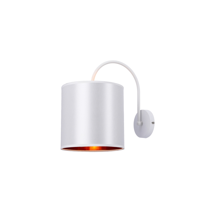 Vägglampa ATLANTA 1xE27/40W/230V vit
