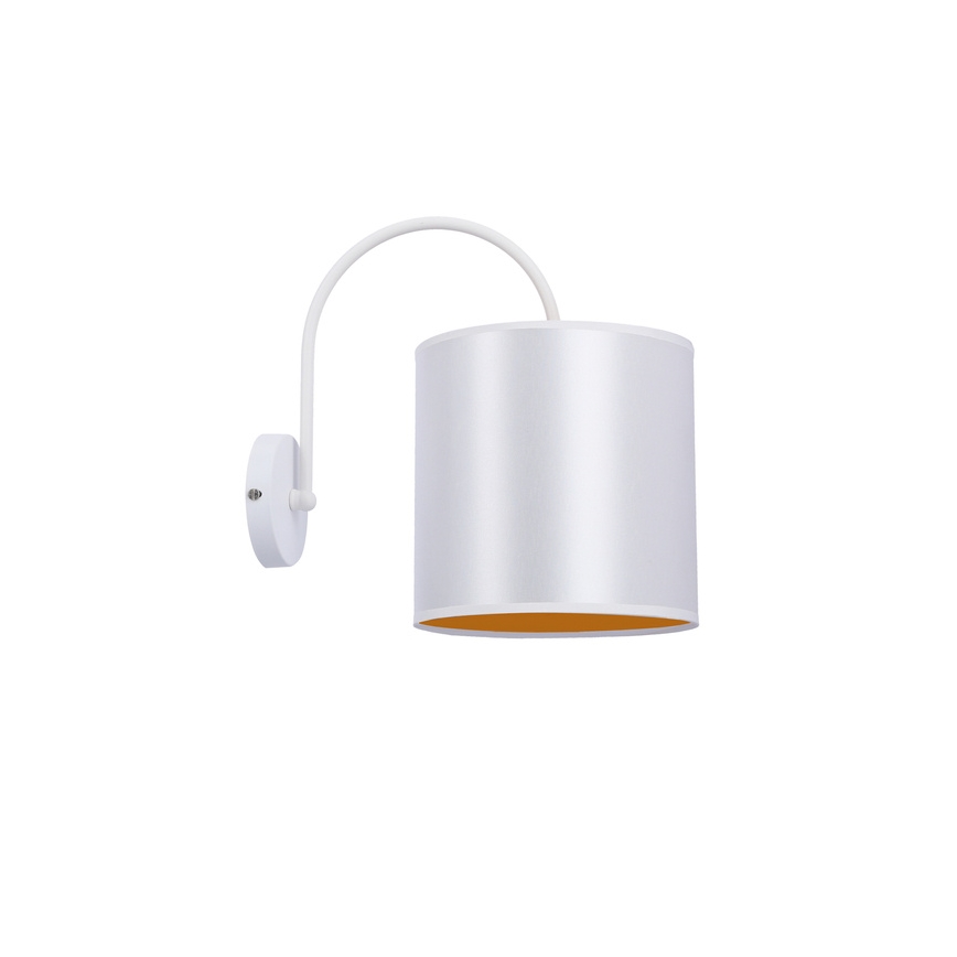 Vägglampa ATLANTA 1xE27/40W/230V vit