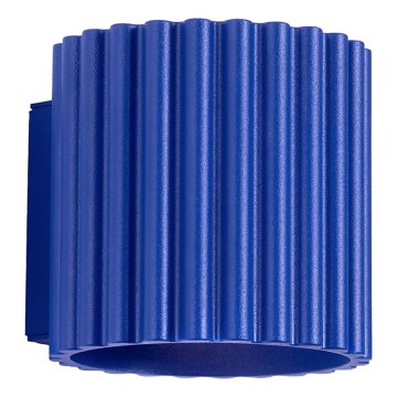 Vägglampa AURA 1xG9/10W/230V blå