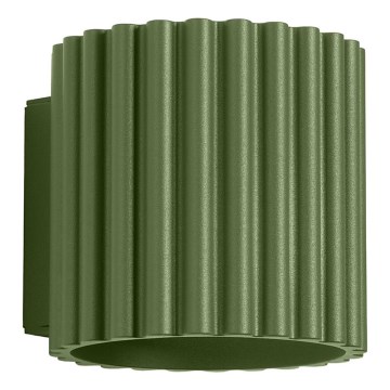 Vägglampa AURA 1xG9/10W/230V grön