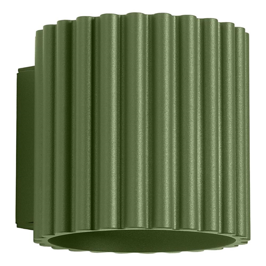 Vägglampa AURA 1xG9/10W/230V grön