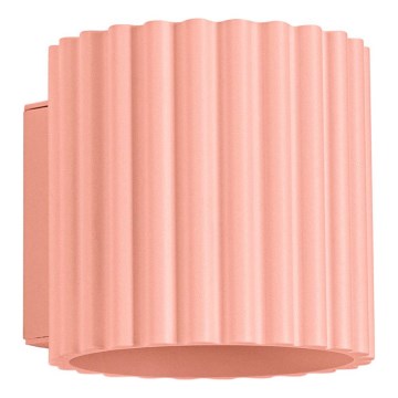 Vägglampa AURA 1xG9/10W/230V rosa