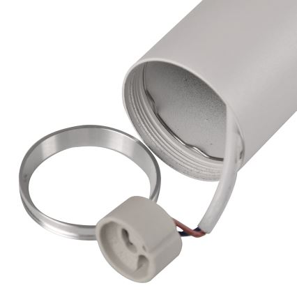 Vägglampa BAMBOO 2xGU10/10W/230V vit