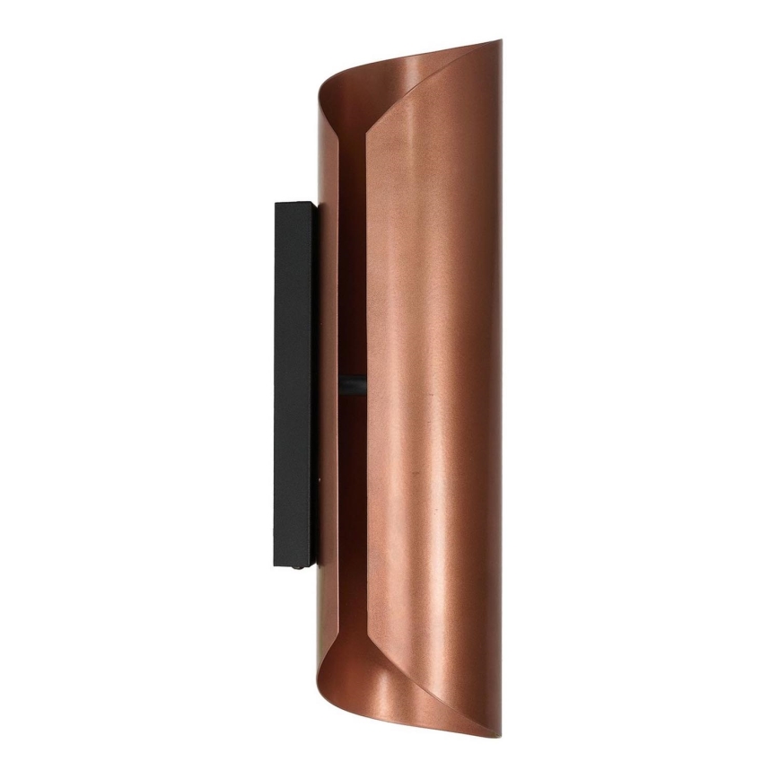 Vägglampa BARBOS 2xG9/8W/230V koppar