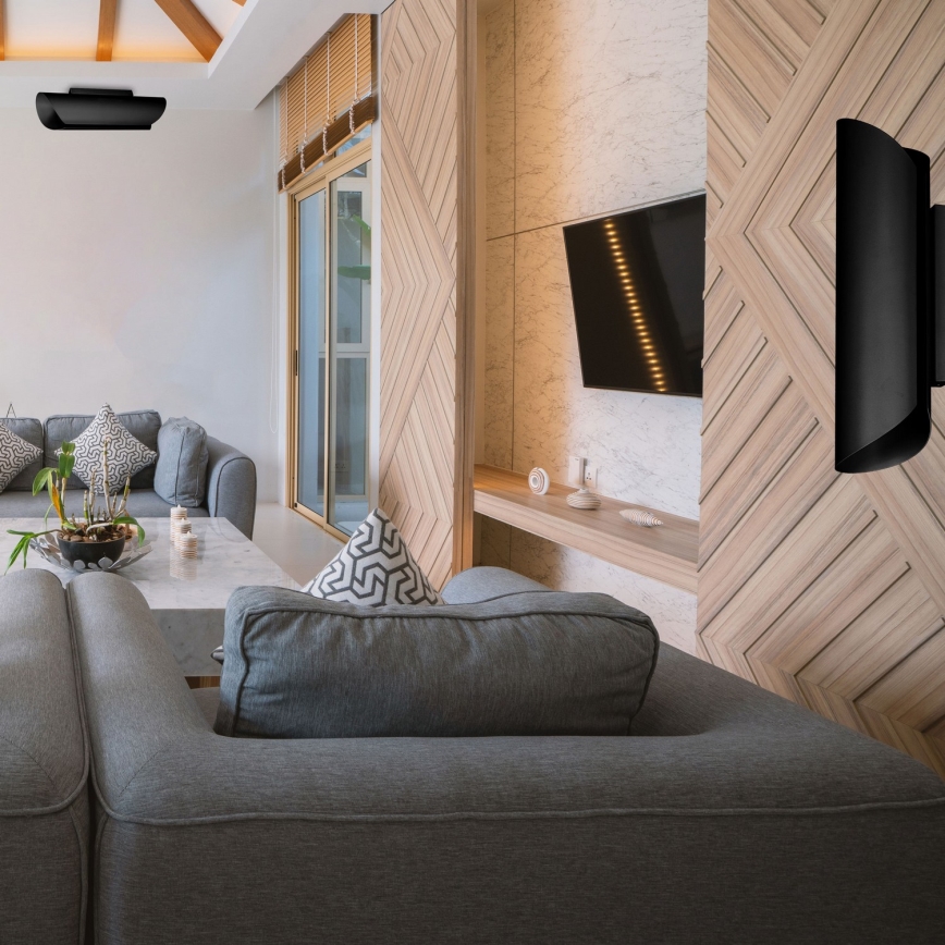 Vägglampa BARBOS 2xG9/8W/230V svart