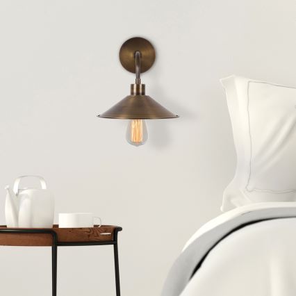 Vägglampa  BERCESTE 1xE27/40W/230V
