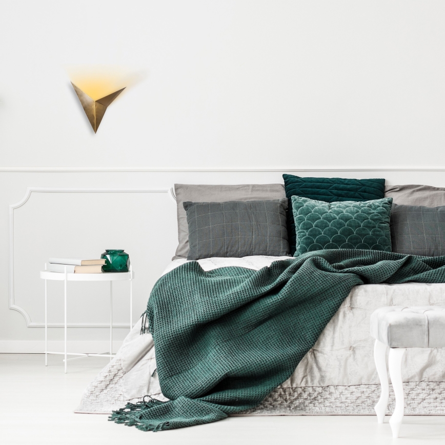 Vägglampa  BIRD 1xG9/5W/230V gyllene 