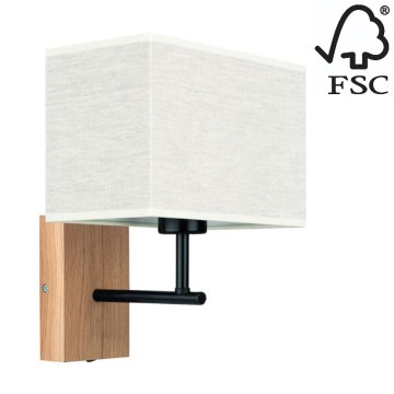 Vägglampa BOHO 1xE27/25W/230V ek – FSC certifierade