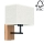 Vägglampa BOHO 1xE27/25W/230V ek – FSC certifierade