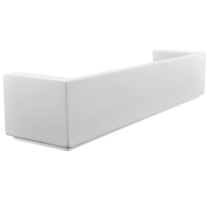 Vägglampa BRICK 2xE14/12W/230V plåster/vit